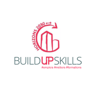 Logo vertical Build Up Skills 2 #emplois #métiers #formations